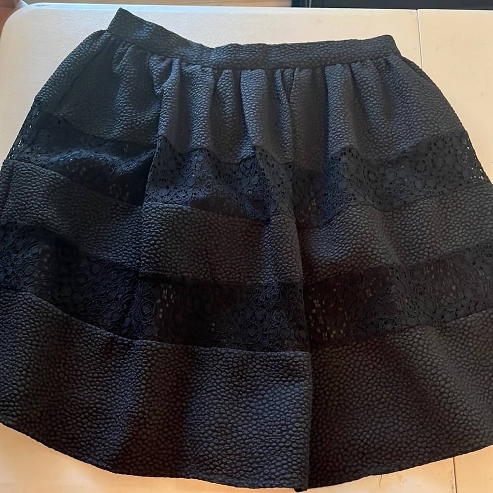 Black skirt